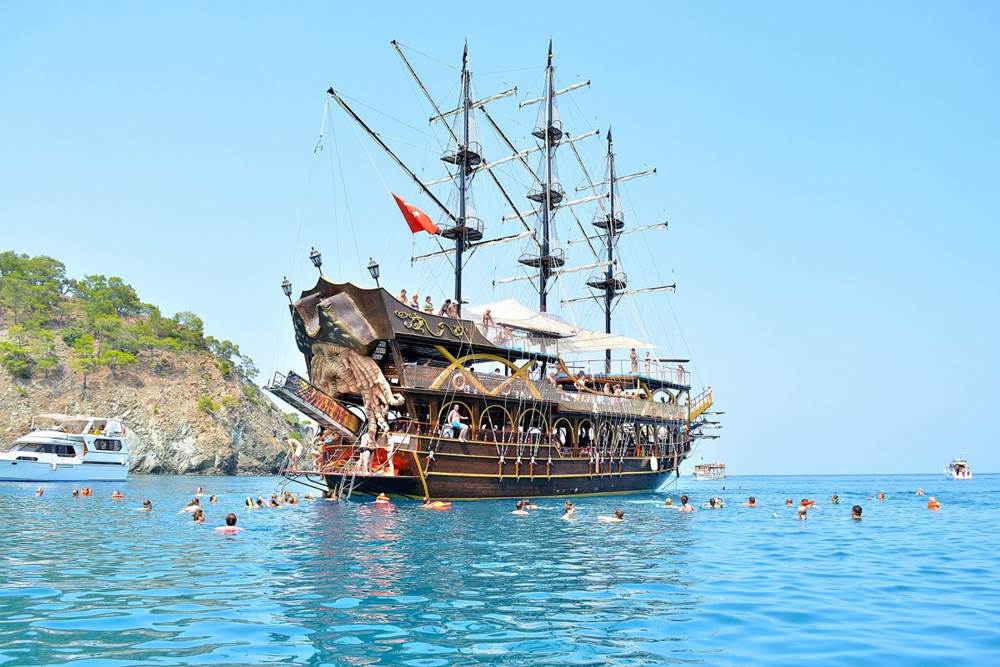 Пиратский корабль в Анталии - Описание Программы и Отзывы
