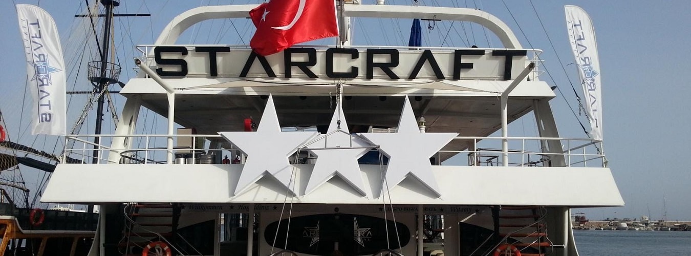 Экскурсия Морская Прогулка «Starcraft» в Алании Отзывы и Цены