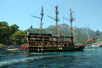 Пиратская яхта в Алании - Описание Программы - Цены и Отзывы