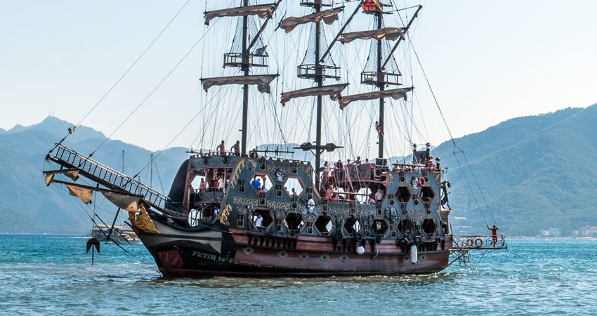 Пиратская яхта в Бодруме - Описание Программы и Цены - Отзывы