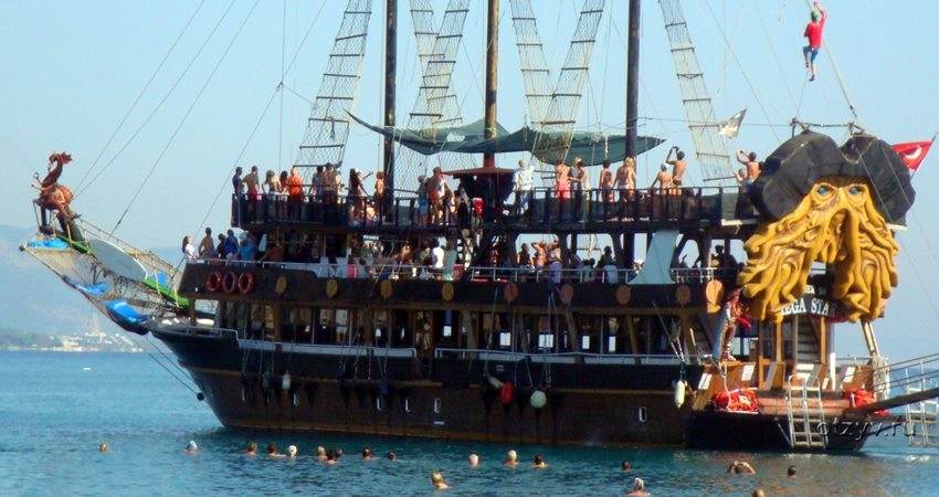 Пиратская яхта в Бодруме - Описание Программы и Цены - Отзывы