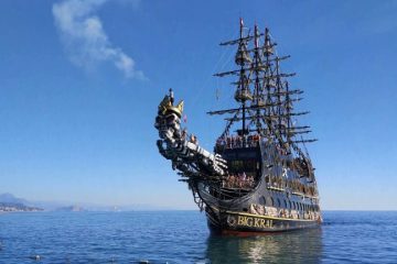 Пиратский корабль «Big Kral» в Алании - Описание Программы и Цены